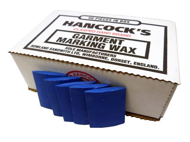 Hancocks Garment Marking Wax - Boîte de 50