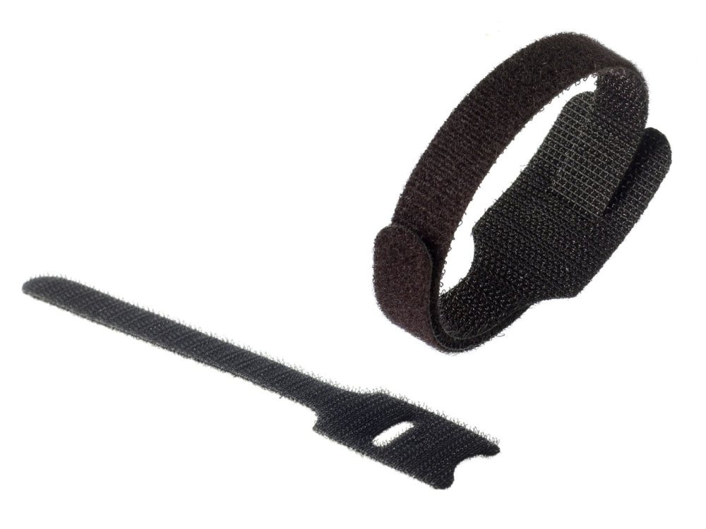 a die cut hook and loop strap